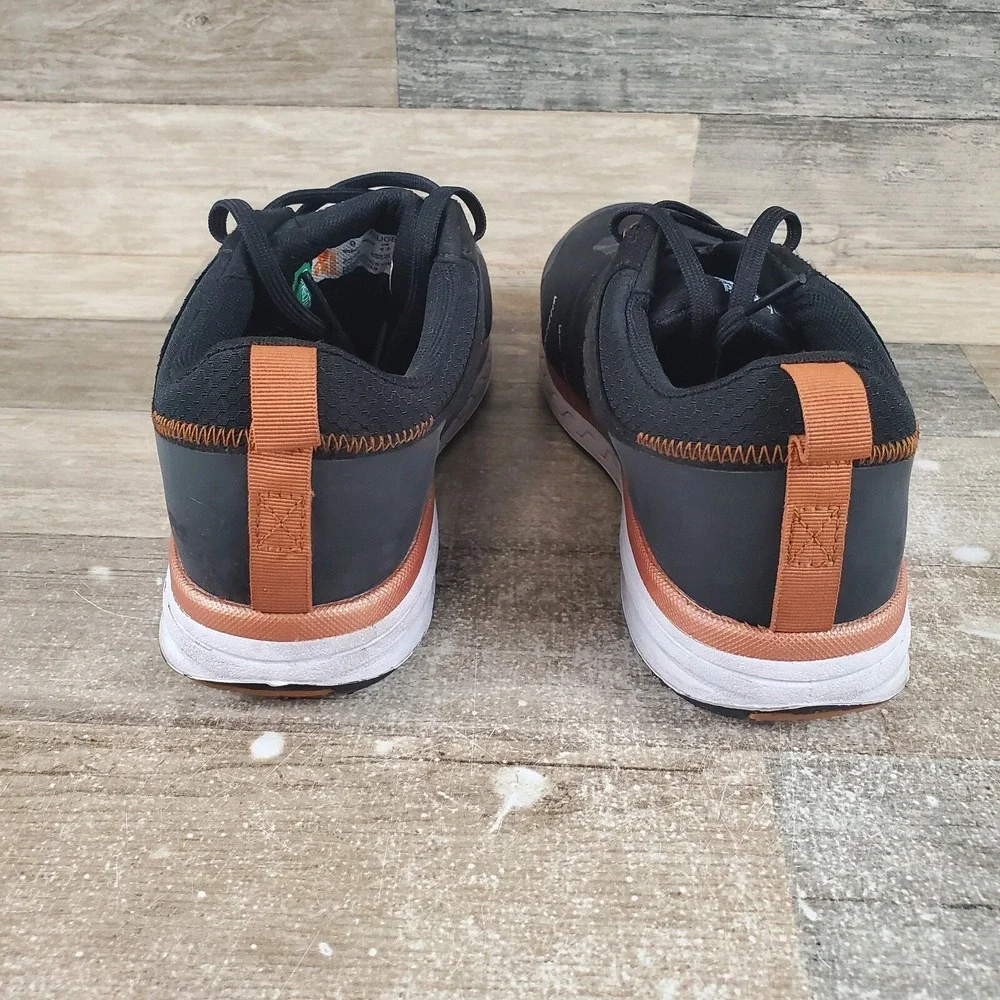 Timberland PRO Overdrive Womens Work Shoes Sz 9 Black Copper Safety Toe Sneakers